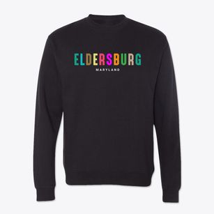 Eldersburg Maryland Color Pop Crewneck Sweatshirt