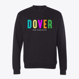 Dover New Hampshire Color Pop Crewneck Sweatshirt