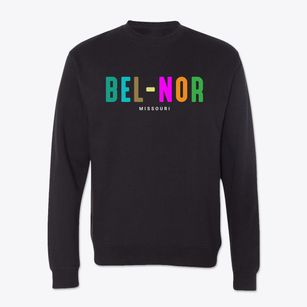 Bel-nor Missouri Color Pop Crewneck Sweatshirt