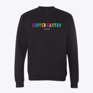 Copper Canyon Texas Color Pop Crewneck Sweatshirt
