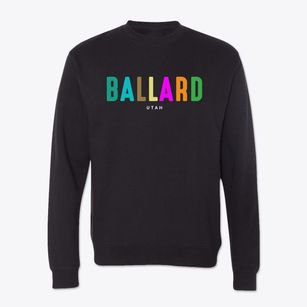 Ballard Utah Color Pop Crewneck Sweatshirt