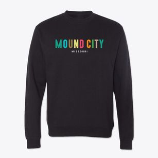 Mound City Missouri Color Pop Crewneck Sweatshirt