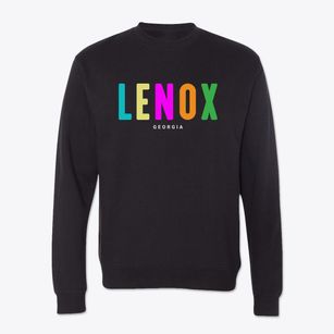 Lenox Georgia Color Pop Crewneck Sweatshirt
