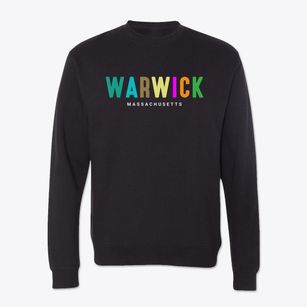 Warwick Massachusetts Color Pop Crewneck Sweatshirt