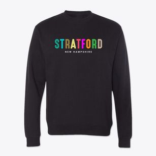 Stratford New Hampshire Color Pop Crewneck Sweatshirt