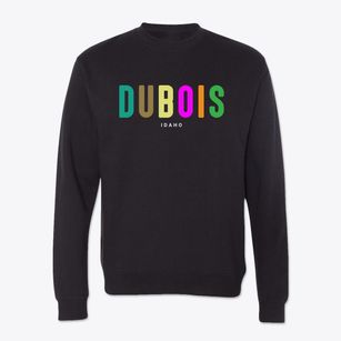 Dubois Idaho Color Pop Crewneck Sweatshirt