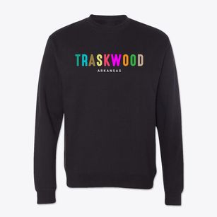 Traskwood Arkansas Color Pop Crewneck Sweatshirt