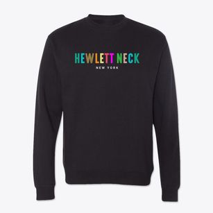 Hewlett Neck New York Color Pop Crewneck Sweatshirt