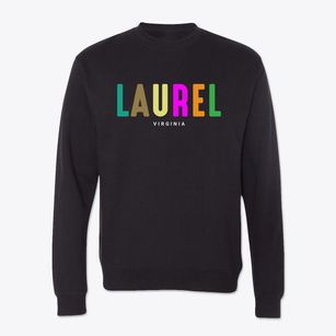 Laurel Virginia Color Pop Crewneck Sweatshirt