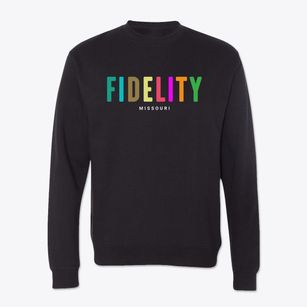 Fidelity Missouri Color Pop Crewneck Sweatshirt