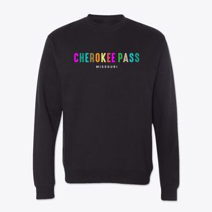 Cherokee Pass Missouri Color Pop Crewneck Sweatshirt