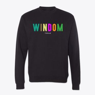 Windom Texas Color Pop Crewneck Sweatshirt