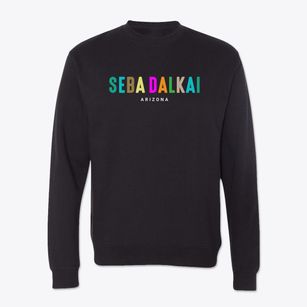 Seba Dalkai Arizona Color Pop Crewneck Sweatshirt