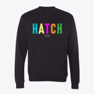 Hatch Utah Color Pop Crewneck Sweatshirt