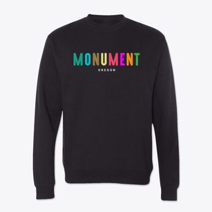 Monument Oregon Color Pop Crewneck Sweatshirt