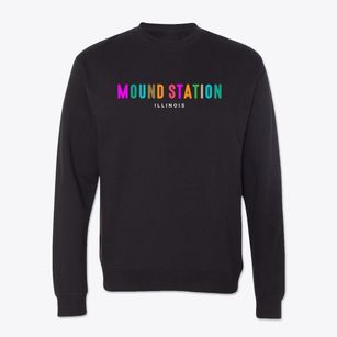 Mound Station Illinois Color Pop Crewneck Sweatshirt