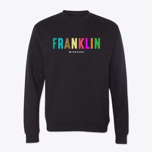 Franklin Missouri Color Pop Crewneck Sweatshirt