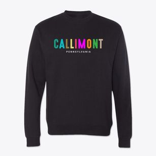 Callimont Pennsylvania Color Pop Crewneck Sweatshirt