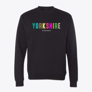 Yorkshire Virginia Color Pop Crewneck Sweatshirt