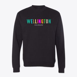 Wellington Colorado Color Pop Crewneck Sweatshirt