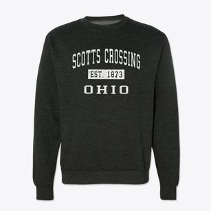 Scotts Crossing Ohio Classic Established Crewneck Sweatshirt
