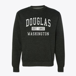 Douglas Washington Classic Established Crewneck Sweatshirt