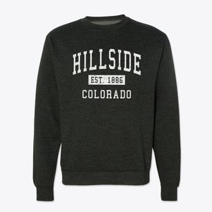 Hillside Colorado Classic Established Crewneck Sweatshirt