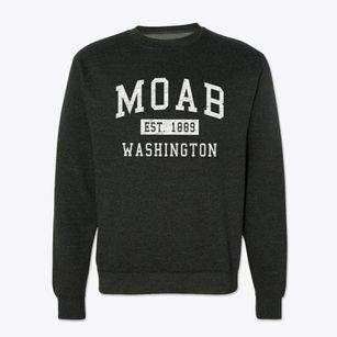 Moab Washington Classic Established Crewneck Sweatshirt