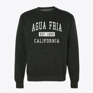 Agua Fria California Classic Established Crewneck Sweatshirt