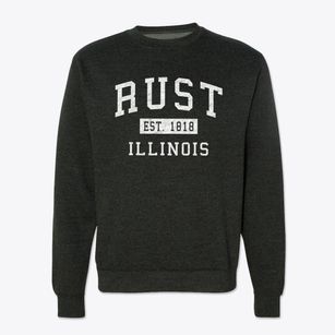 Rust Illinois Classic Established Crewneck Sweatshirt