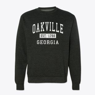 Oakville Georgia Classic Established Crewneck Sweatshirt