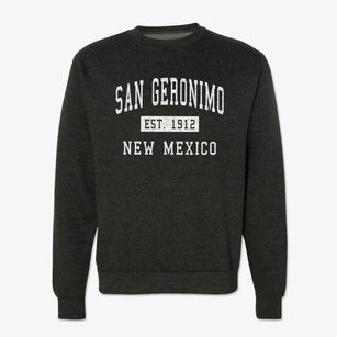 San Geronimo New Mexico Classic Established Crewneck Sweatshirt