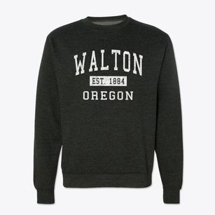 Walton Oregon Classic Established Crewneck Sweatshirt