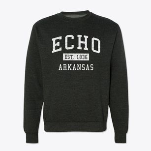 Echo Arkansas Classic Established Crewneck Sweatshirt