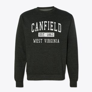 Canfield West Virginia Classic Established Crewneck Sweatshirt