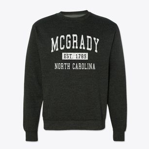 Mcgrady North Carolina Classic Established Crewneck Sweatshirt