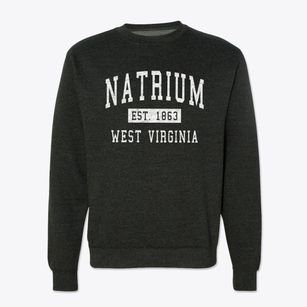 Natrium West Virginia Classic Established Crewneck Sweatshirt