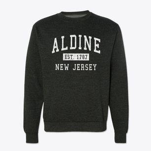 Aldine New Jersey Classic Established Crewneck Sweatshirt