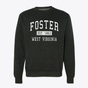 Foster West Virginia Classic Established Crewneck Sweatshirt