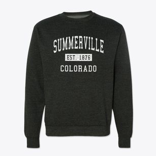 Summerville Colorado Classic Established Crewneck Sweatshirt
