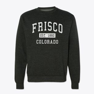 Frisco Colorado Classic Established Crewneck Sweatshirt
