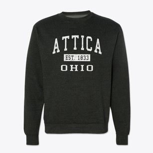 Attica Ohio Classic Established Crewneck Sweatshirt