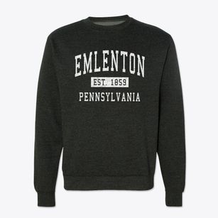 Emlenton Pennsylvania Classic Established Crewneck Sweatshirt
