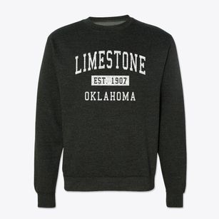 Limestone Oklahoma Classic Established Crewneck Sweatshirt