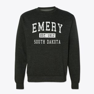 Emery South Dakota Classic Established Crewneck Sweatshirt