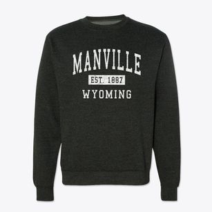 Manville Wyoming Classic Established Crewneck Sweatshirt
