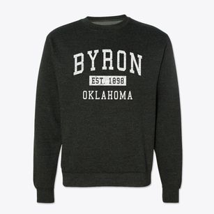 Byron Oklahoma Classic Established Crewneck Sweatshirt