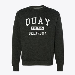 Quay Oklahoma Classic Established Crewneck Sweatshirt