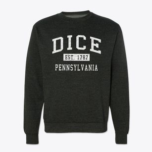 Dice Pennsylvania Classic Established Crewneck Sweatshirt