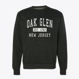 Oak Glen New Jersey Classic Established Crewneck Sweatshirt